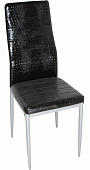 Стул обеденный F-261-3 (Черный крокодил)