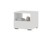 Тумба прикроватная Хелен ТБ 01 (Шагрень белый)