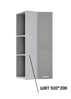 Шкаф верхний торцевой 200 ШВТ72 Шкаф верхний торцевой 200 ШВТ72
