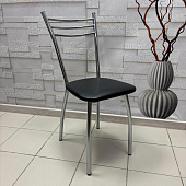 Стул обеденный Трио Лайт (Черная экокожа)