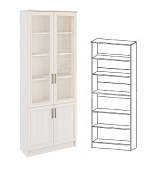 Шкаф Принцесса ПРН-23 (Ясень анкор белый)