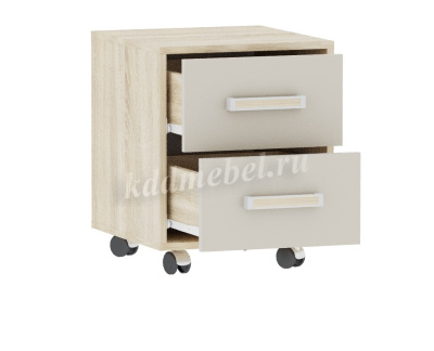Тумба выкатная Бланка (Дуб сонома/Кашемир)