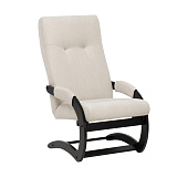 Кресло для отдыха Leset Блисс (Венге/Ткань велюр Бежевый Soro 21)