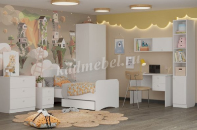 Стол письменный Смарти (Белый)