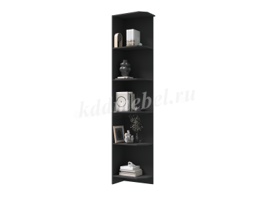 Пенал торцевой открытый (Графит)