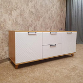 Тумба Остин 1500 (Бунратти/Белый/Ромб)