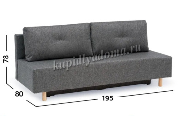 Диван-кровать Комфорт (Серый)