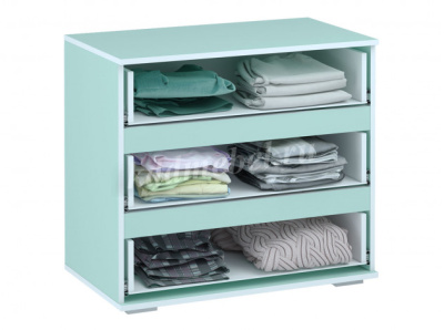 Комод Тифани КМ-07 (Кенди/Белый)