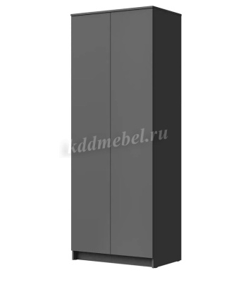 Шкаф распашной Лето-1 0.8 (Графит)